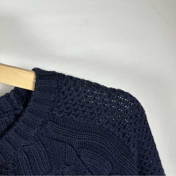 Cabi Navy Cable Knit Sweater - Picture 3 of 4